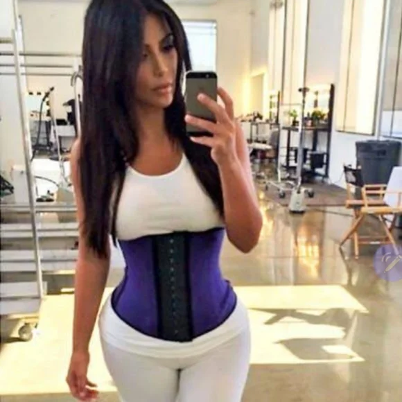 Purple - Waist Trainer - Trimmer - Sz L - Waist 29.5 to 31in - 4 for $20 Mix&Mat - Picture 1 of 6